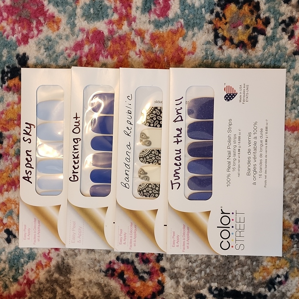 Colorstreet set of 4